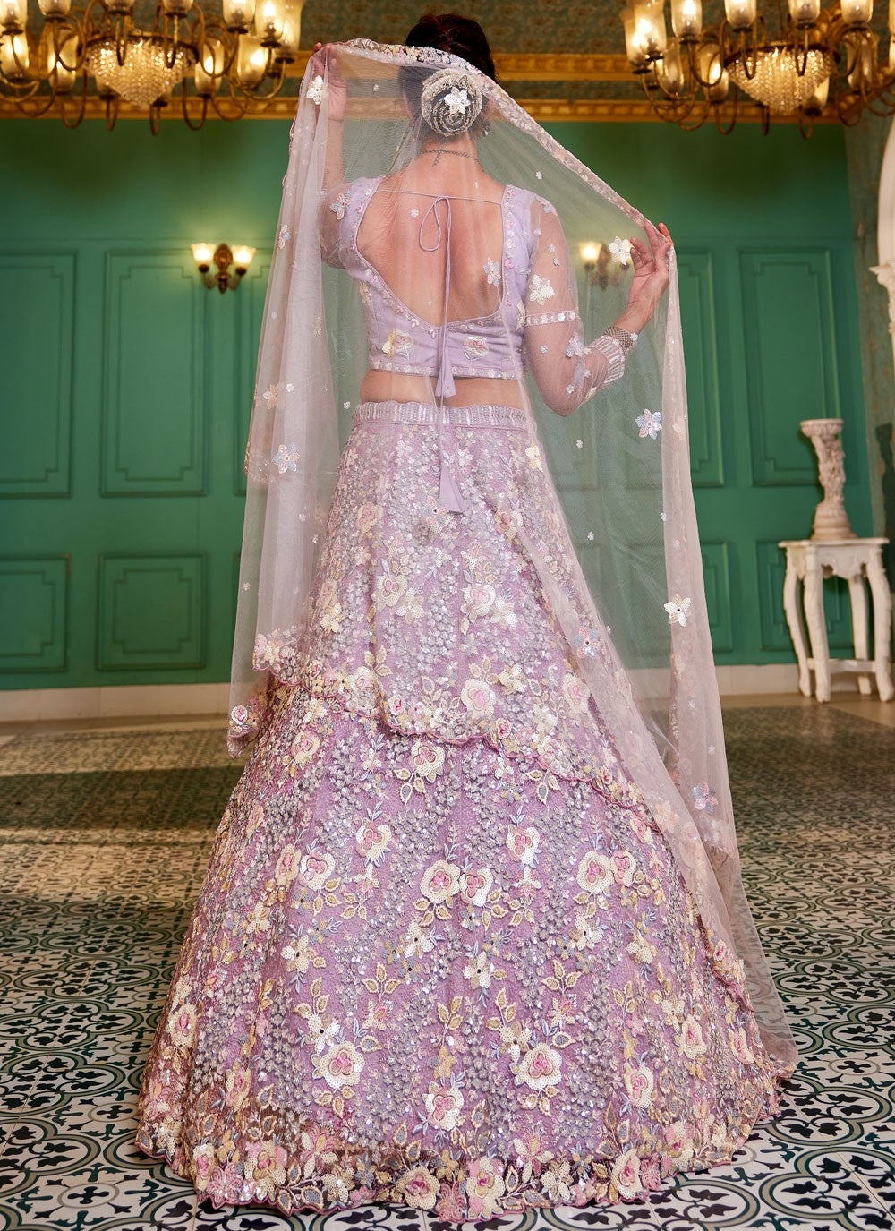 Lehengas to light up any cultural event in the USA.
