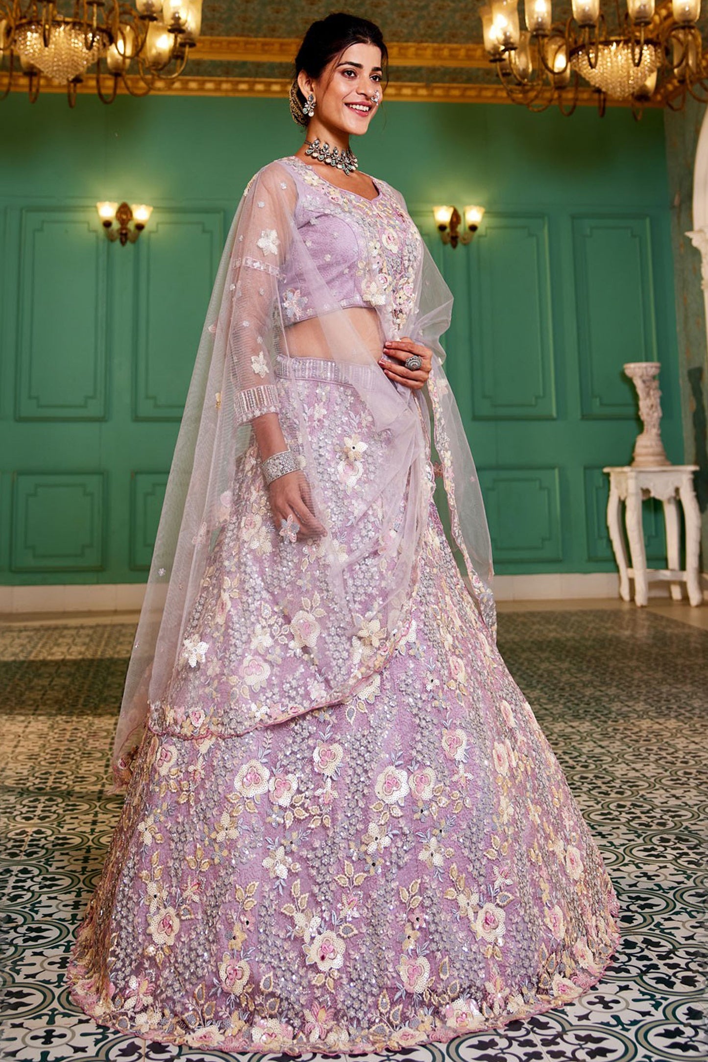 Lehengas to light up any cultural event in the USA.
