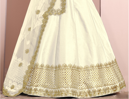 "Traditional lehengas for modern Indian Americans." 