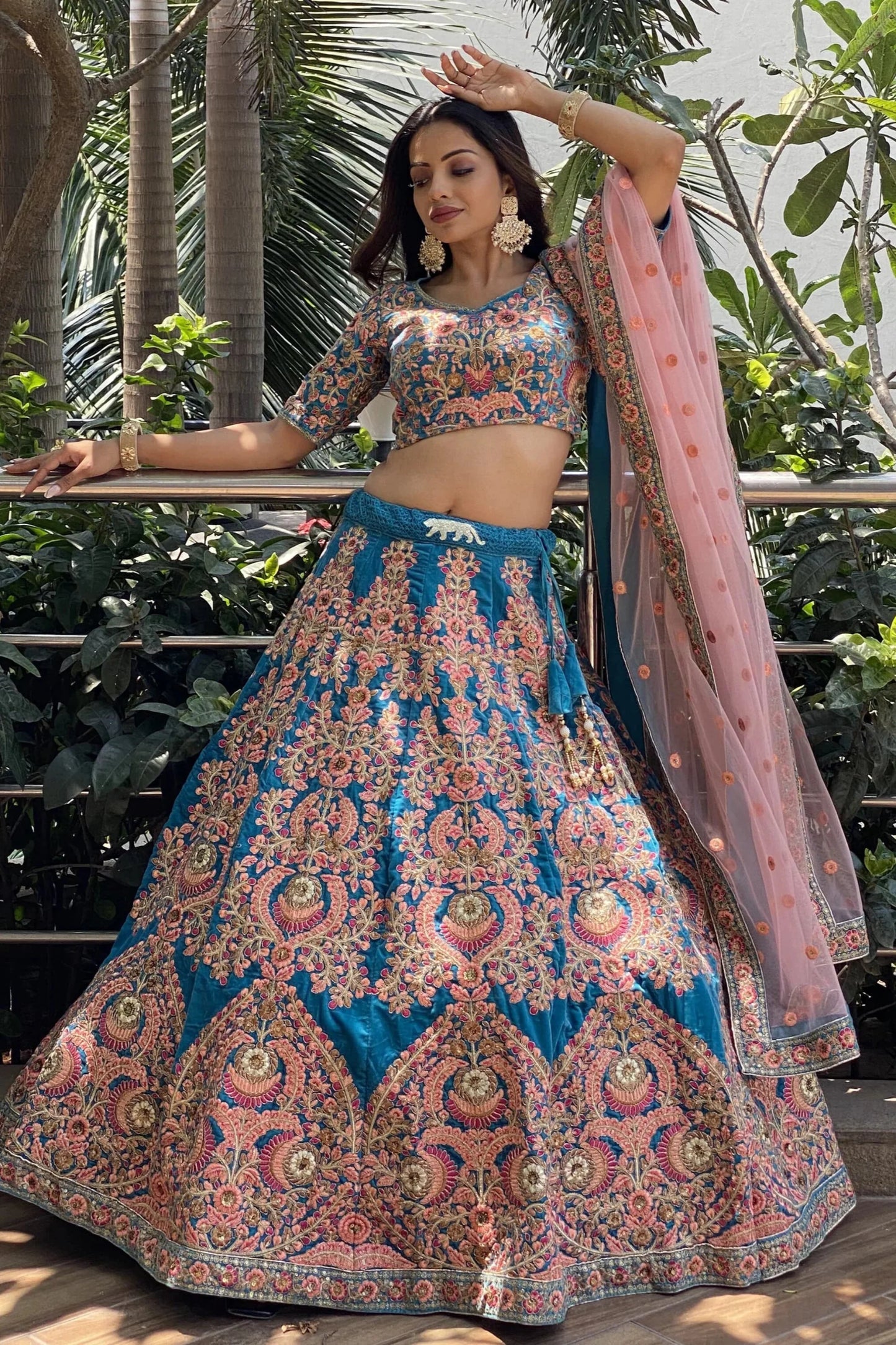 "Desi-style lehengas for every event in the USA."