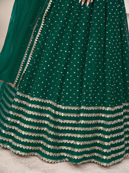 "Gorgeous lehengas for Indian events in the U.S." 