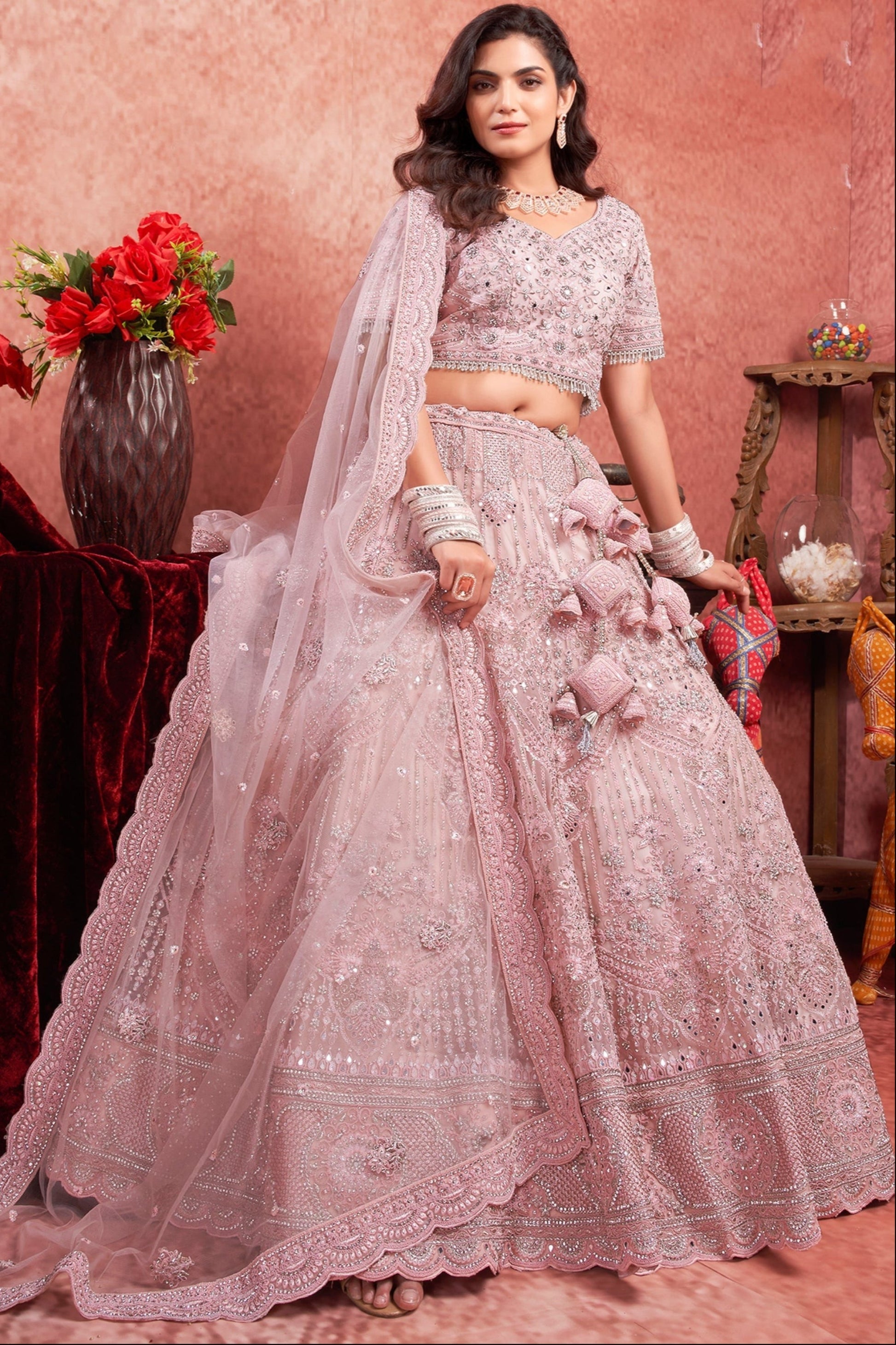 "Desi-style lehengas for every event in the USA."