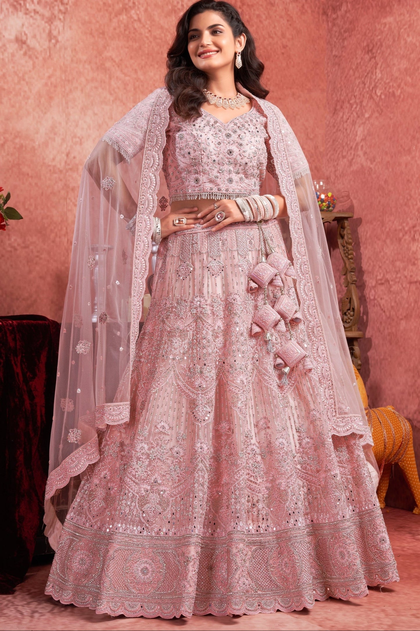 "Desi-style lehengas for every event in the USA."