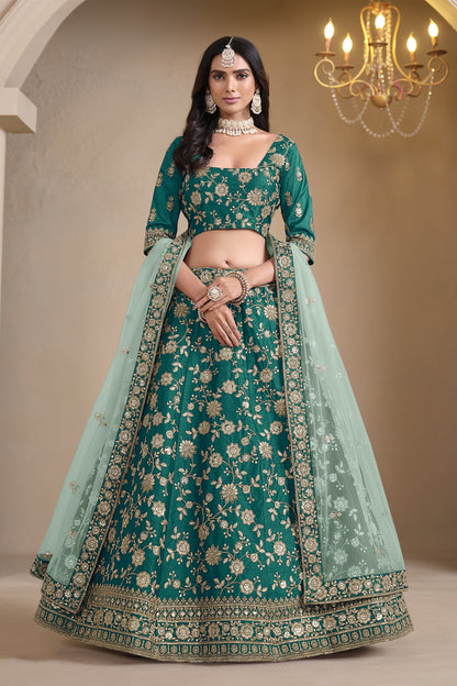 "Gorgeous lehengas for Indian events in the U.S." 