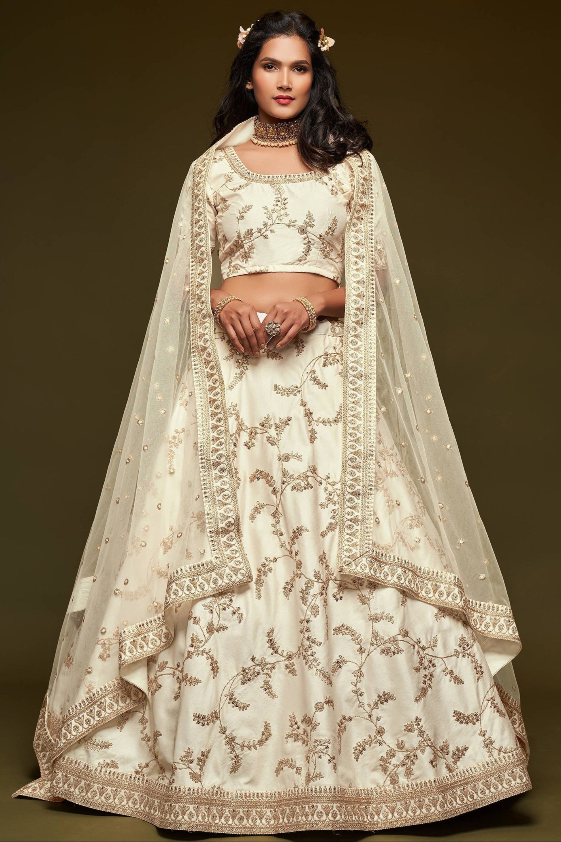 "Celebrate Diwali in style with our USA lehengas."