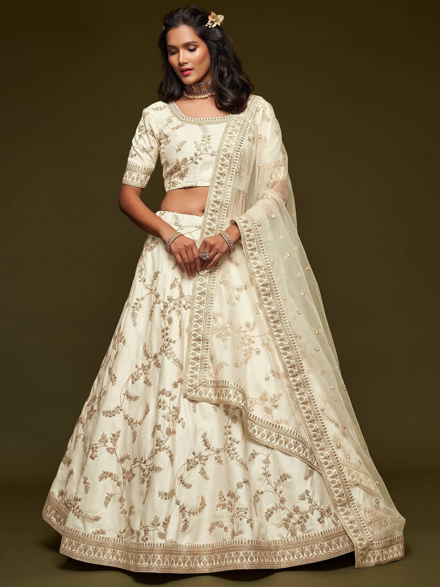 "Celebrate Diwali in style with our USA lehengas."