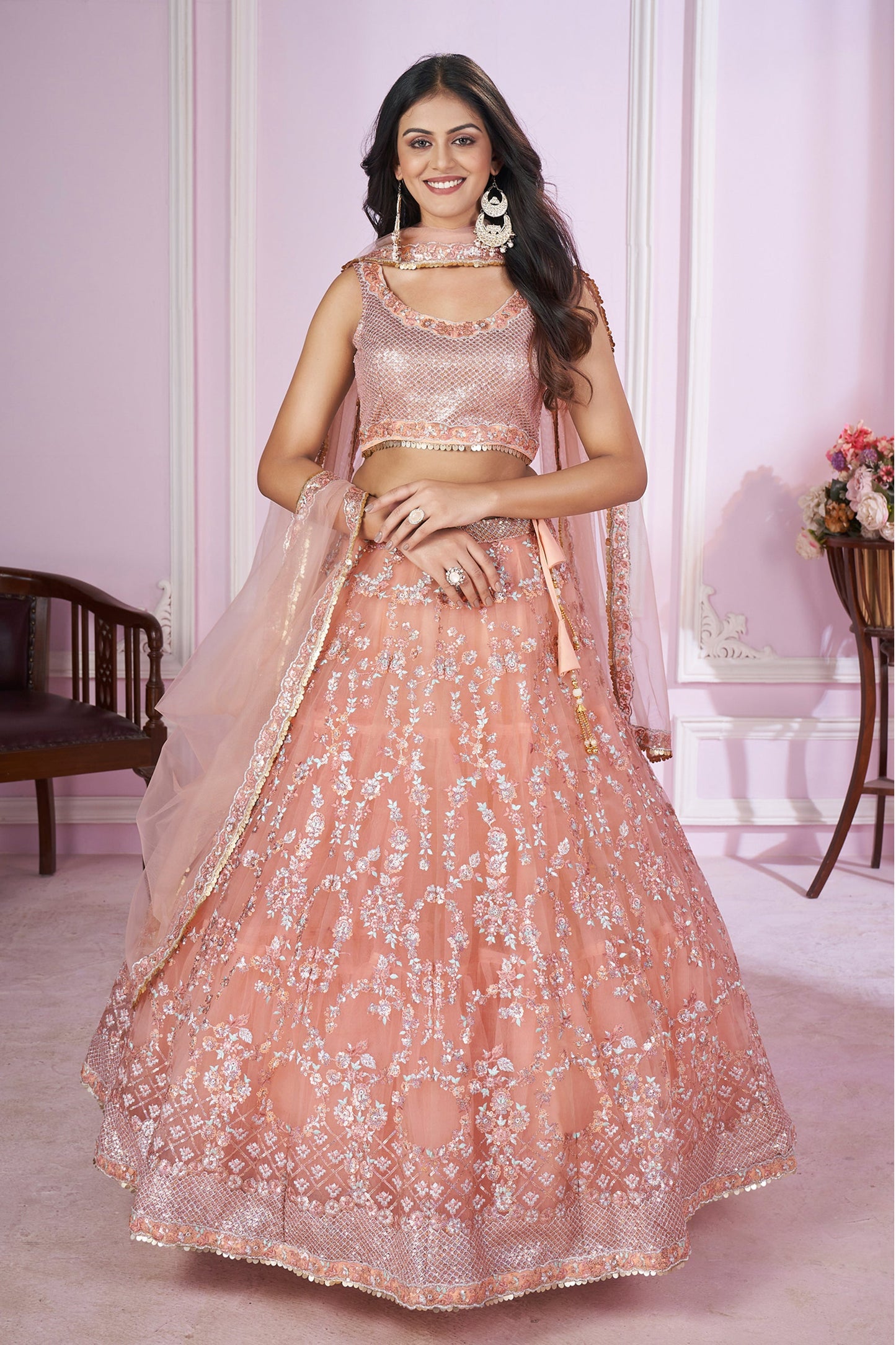 Where heritage meets haute couture—discover your dream bridal lehenga. 