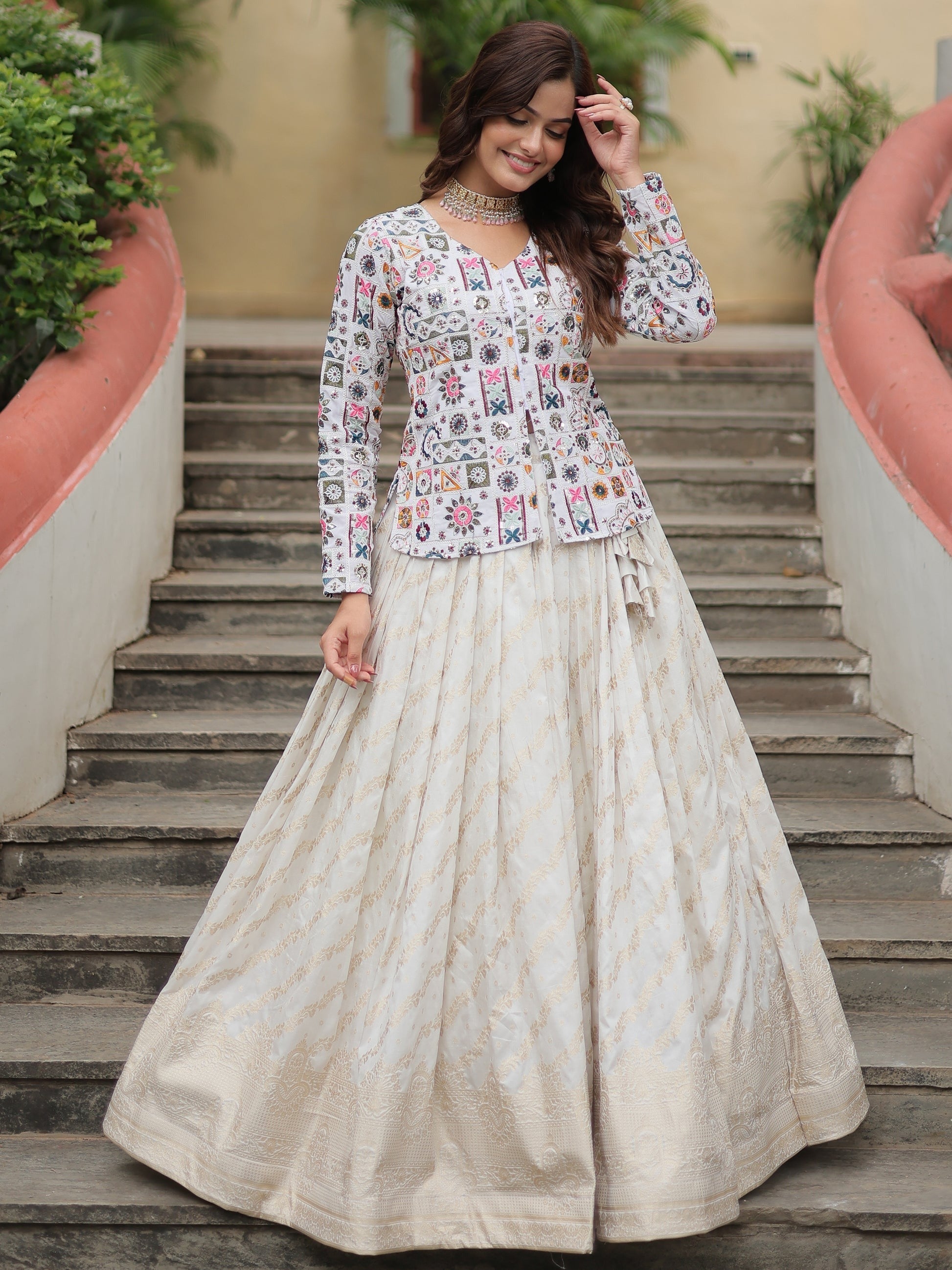 "Lehengas for Indian weddings in the USA."
