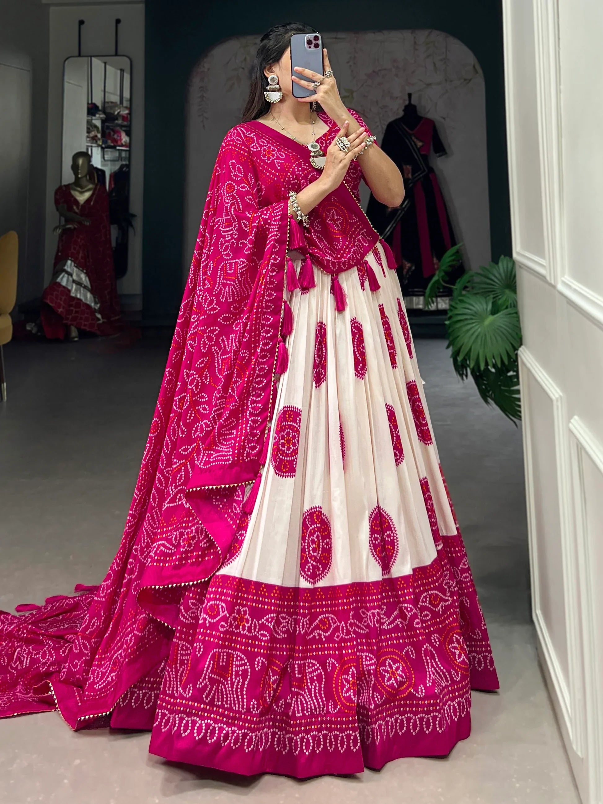 "Lehengas to light up any cultural event in the USA." 
