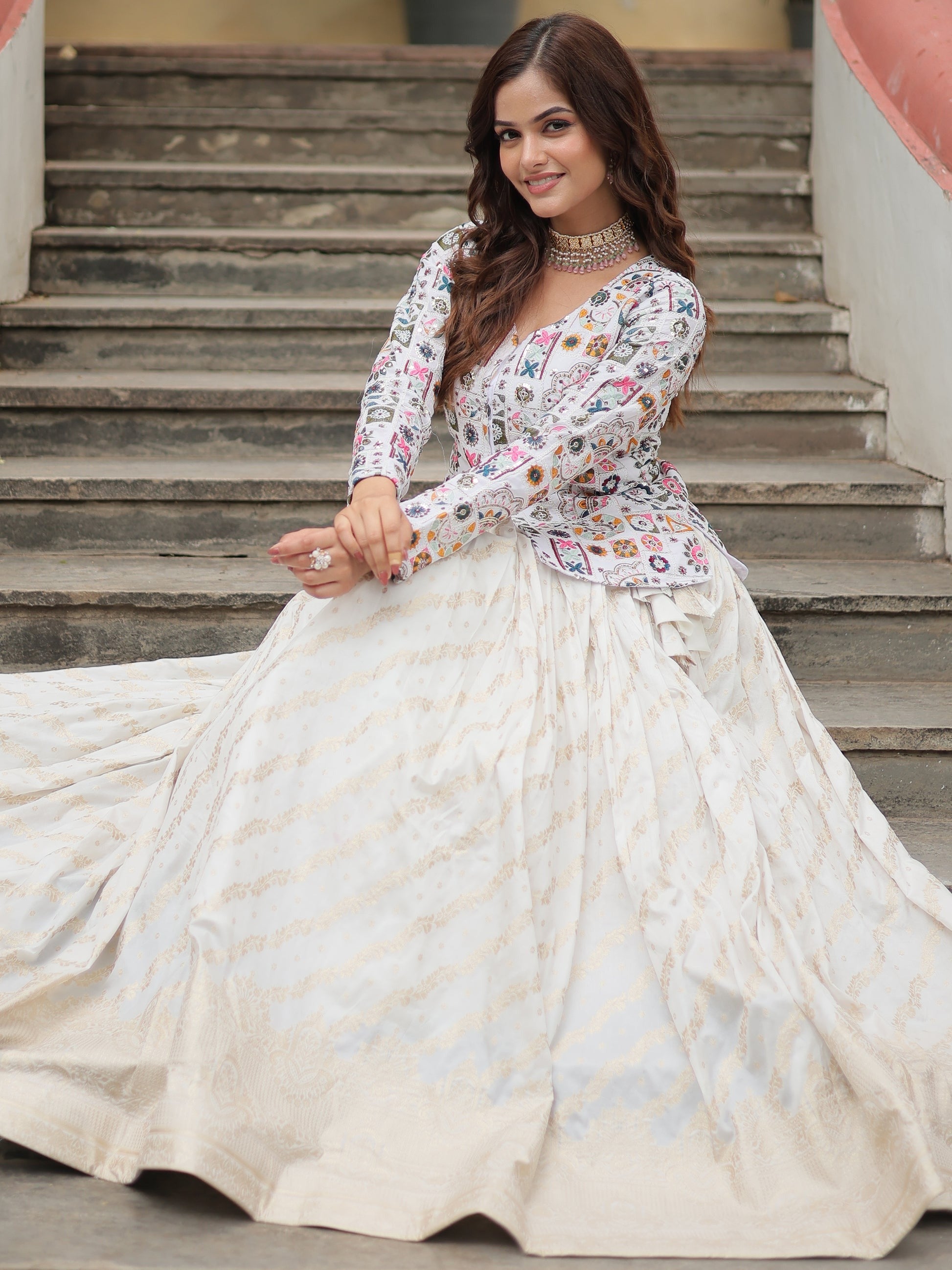 "Lehengas for Indian weddings in the USA."