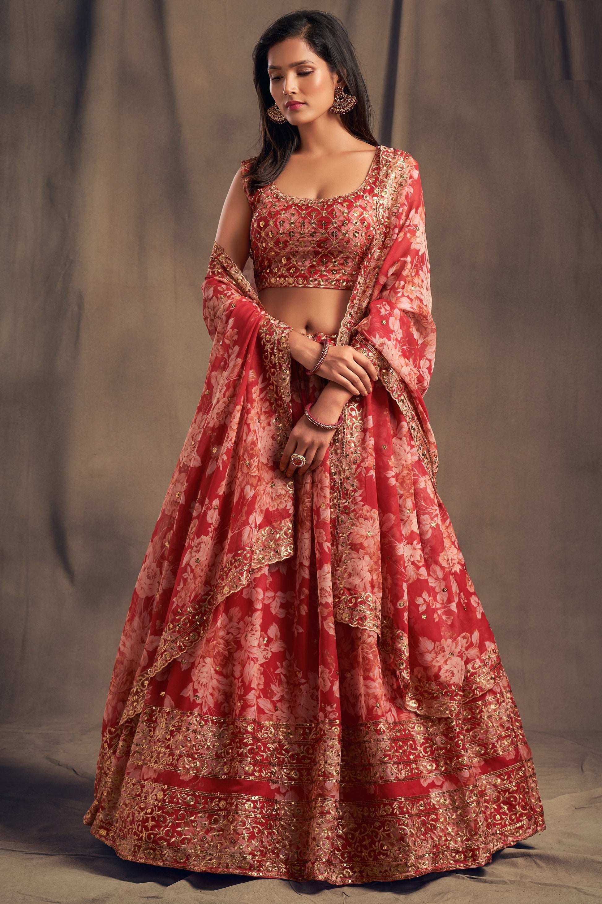 "Navratri lehengas shipped across the U.S." 