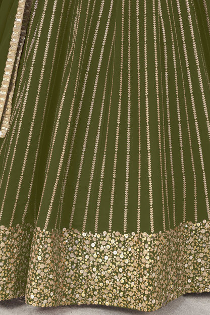 "Celebrate Indian roots in the U.S. with our lehengas." 