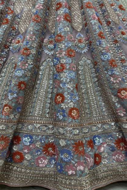"Lehengas made for Indian functions across the USA."
