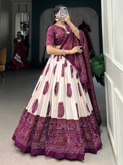 "Ethnic wear made for American desi events." 