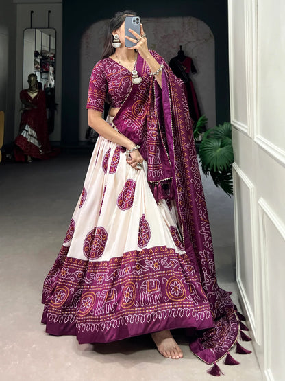 "Ethnic wear made for American desi events." 