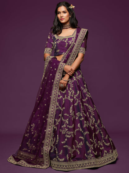 "Cultural charm meets style—lehenga looks in the USA."