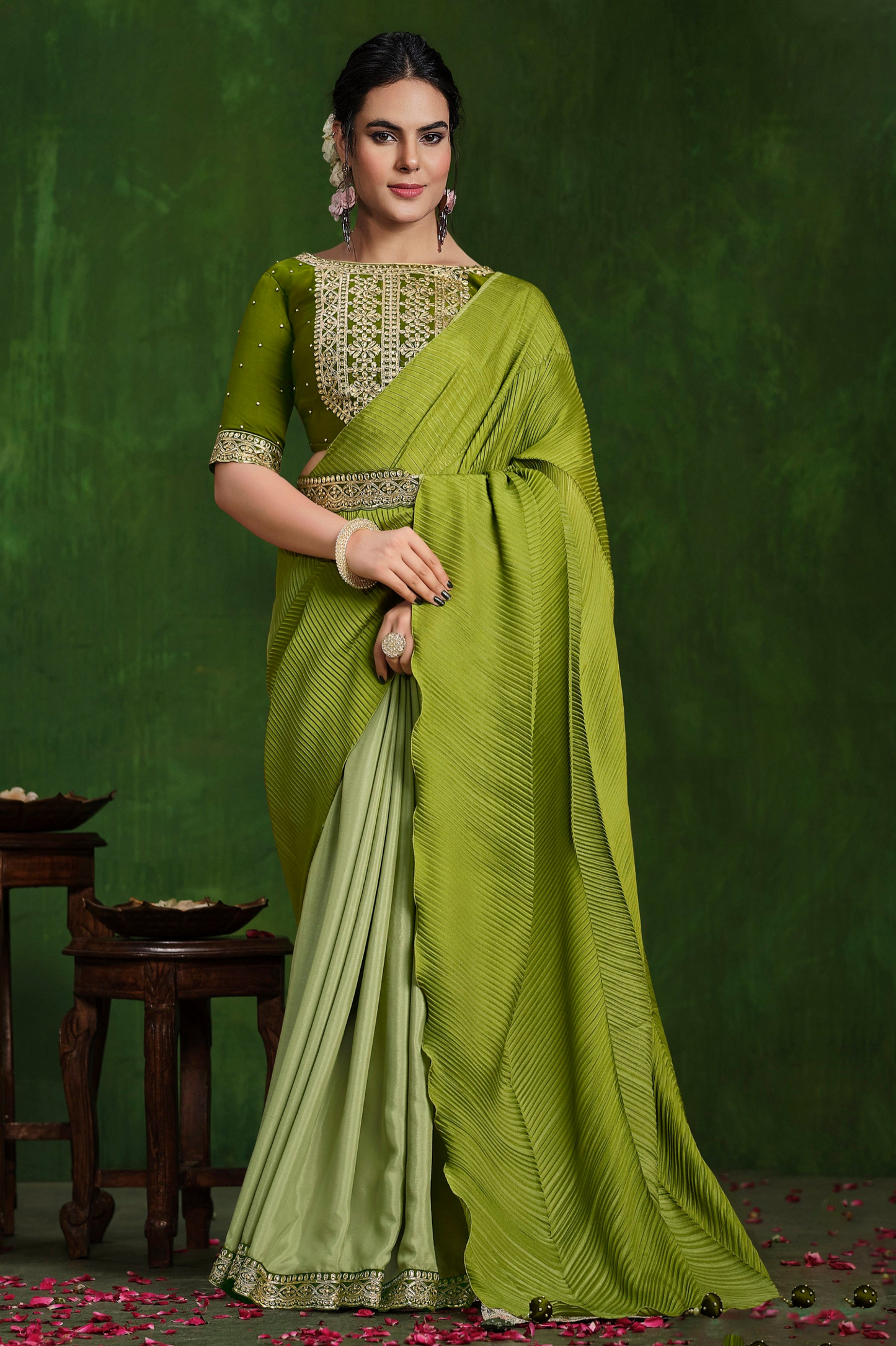 Saree â€“ Tradition wrapped in all-day comfort. 
