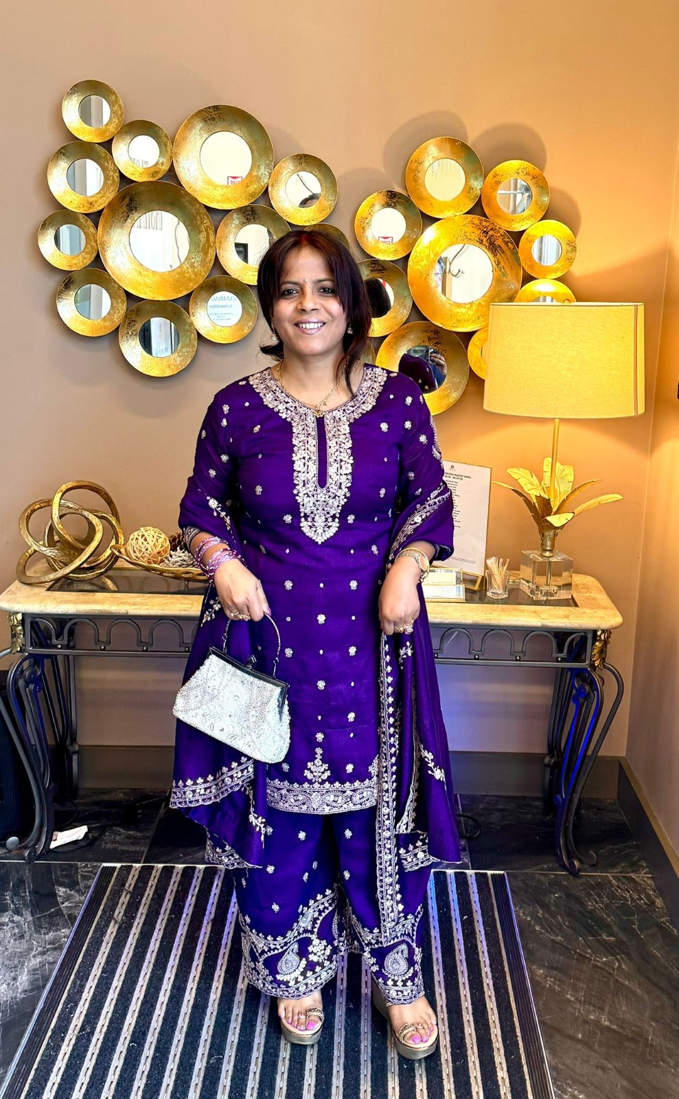 "Review image of ethnic wear purchase 2025"