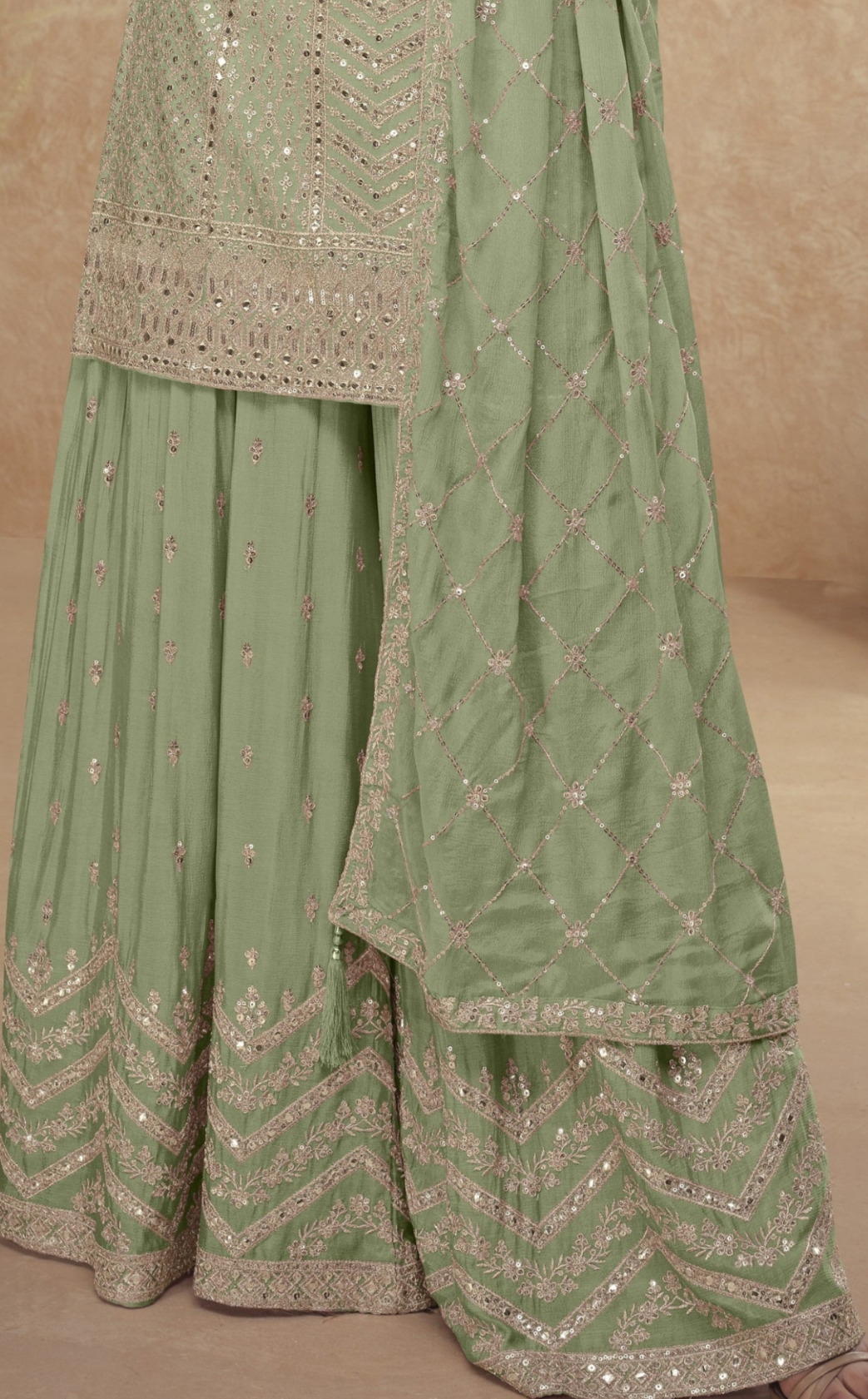 Designer Salwar Kameez with Dupatta - Traditional Wedding Wear UK