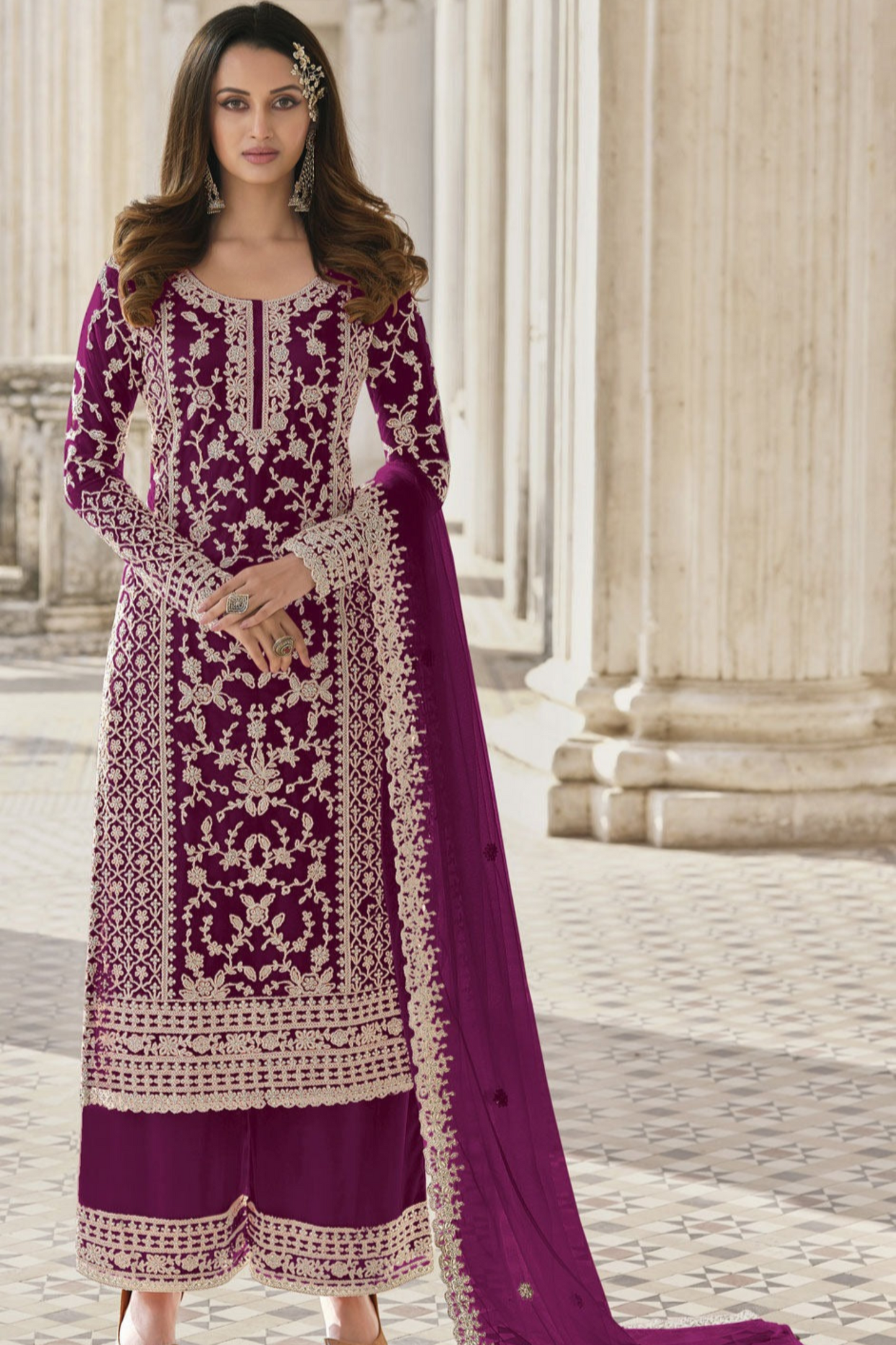 Ready to Wear Indian Salwar Kameez Dupatta Dress