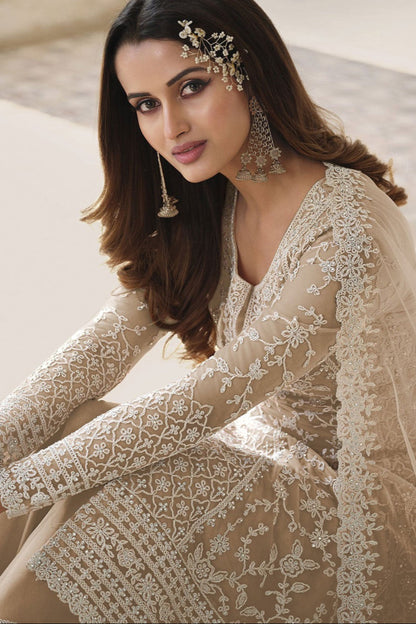 Traditional Designer Party Outfit Salwar Kameez Palazzo 