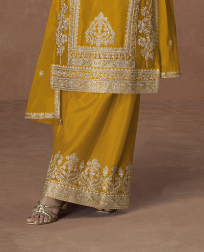 Indian Embroidered Traditional look Palazzo 