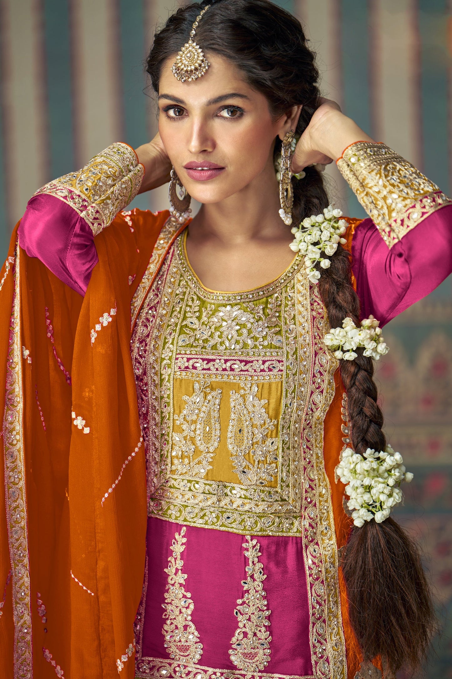 Gorgeous Designer Traditional Look Palazzo