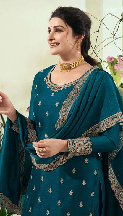 Traditional Designer Wedding Palazzo Suit 