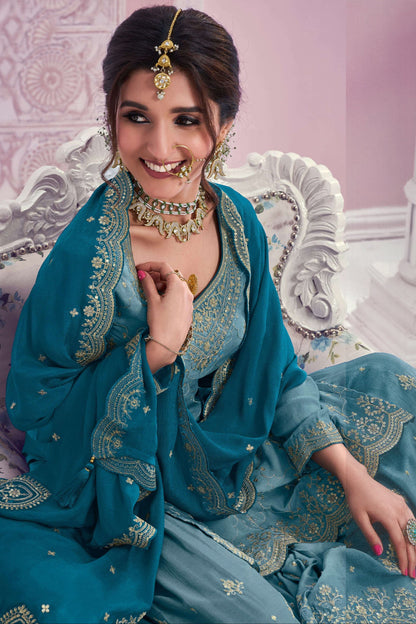 Indian Traditional Designer Palazzo Suit