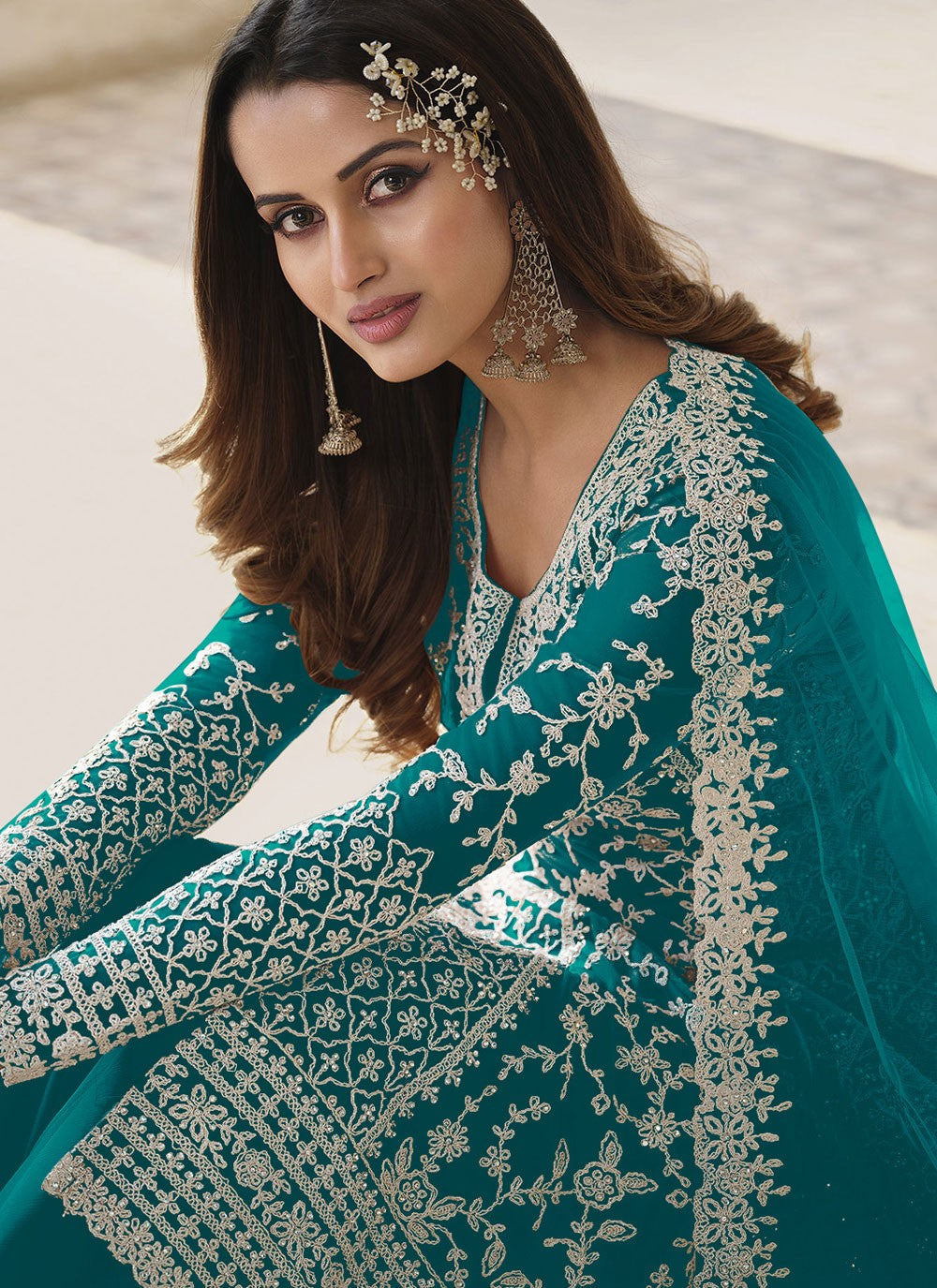 Ethnic Style Ready to Wear Party Dress 