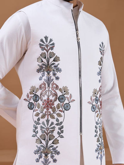 embroidered kurta pajama for navratri wear
