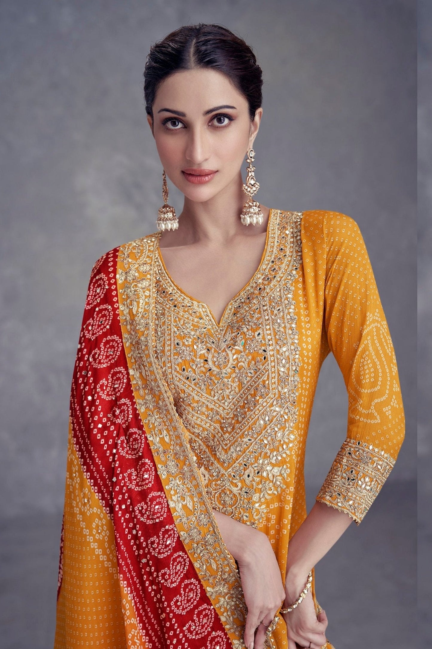 Indian Pakistani Heavy Designer Gorgeous Outfit 