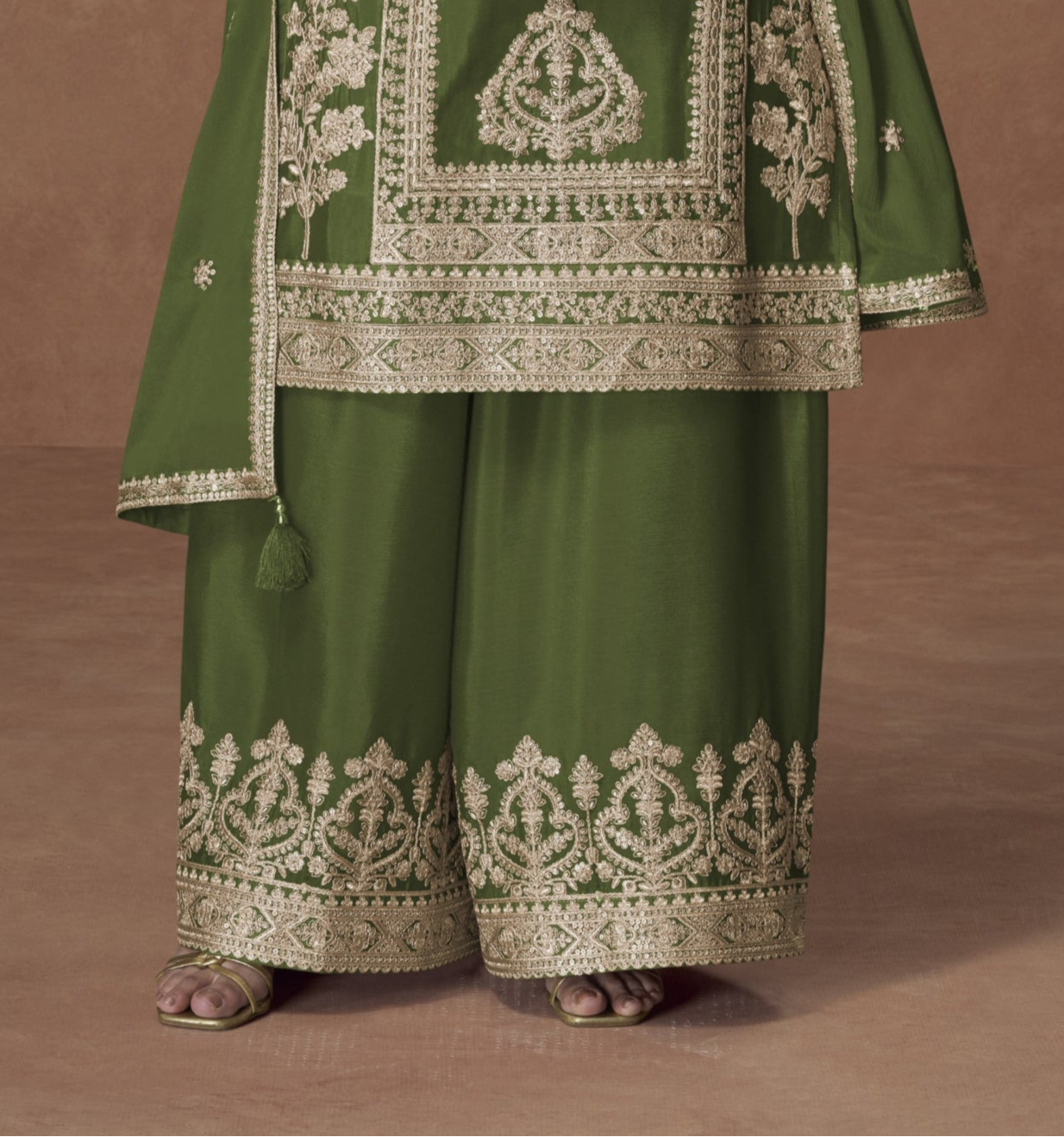 Wedding Designer Traditional Look Palazzo 