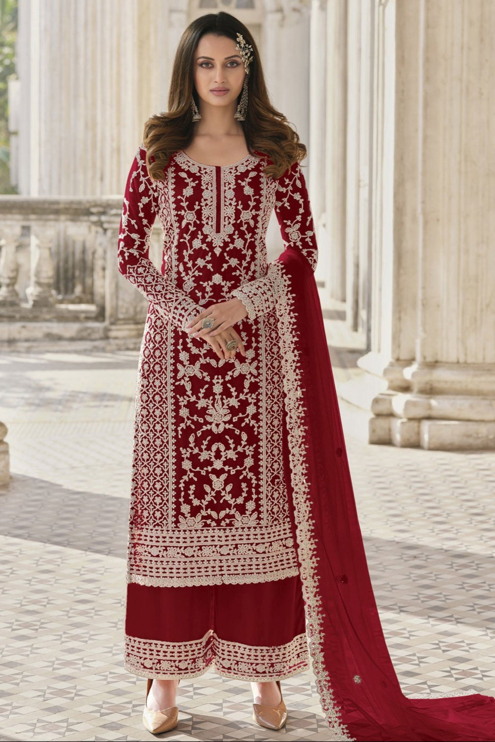 Salwar Kameez Embroidery Worked Ready to Wear Suit