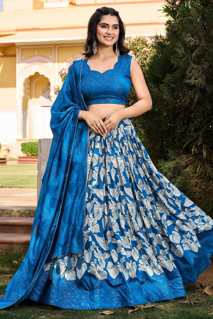 "Elegant lehengas for U.S.-based Indian celebrations."