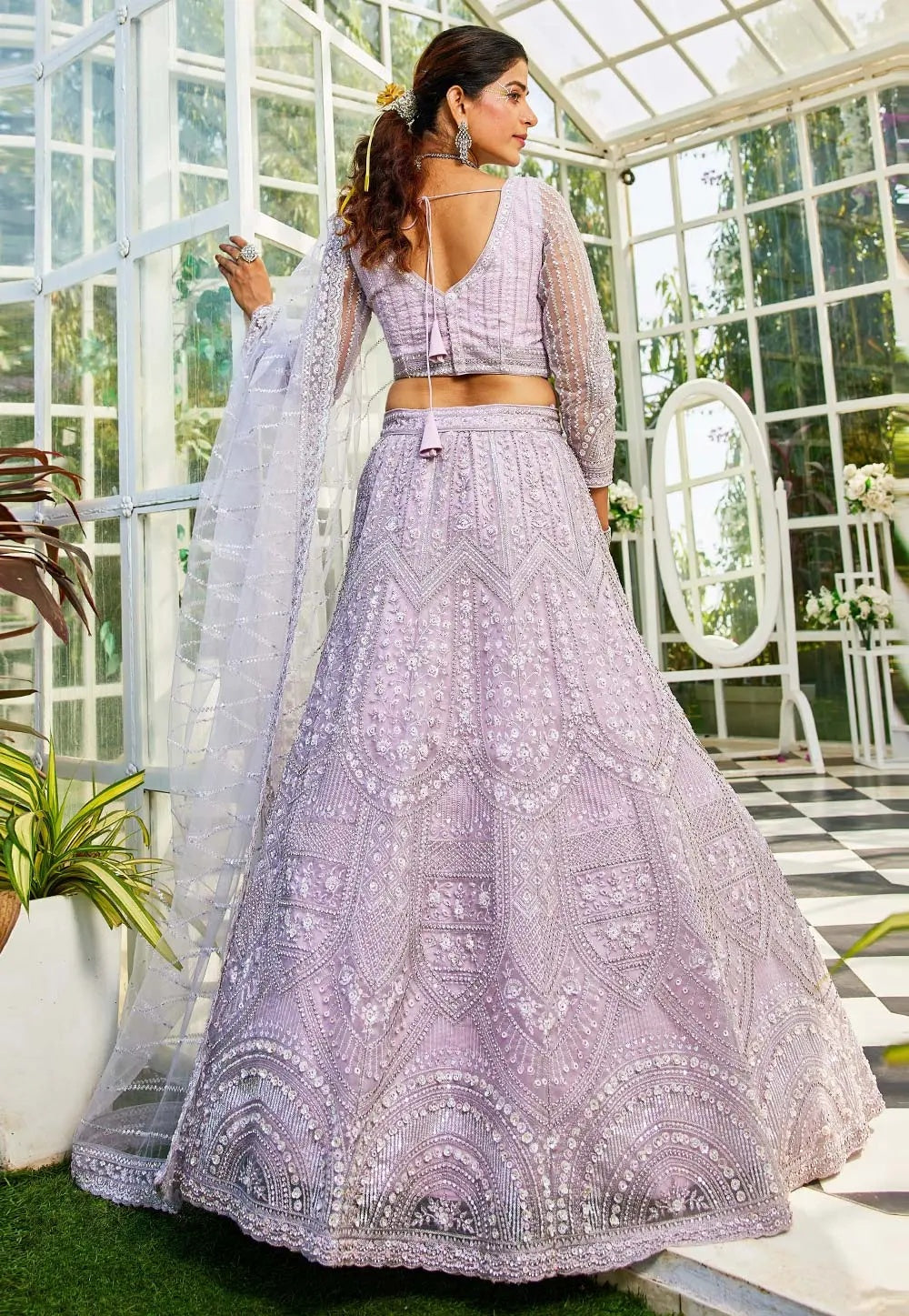 Lehenga outfits for Indian cultural events in the USA."