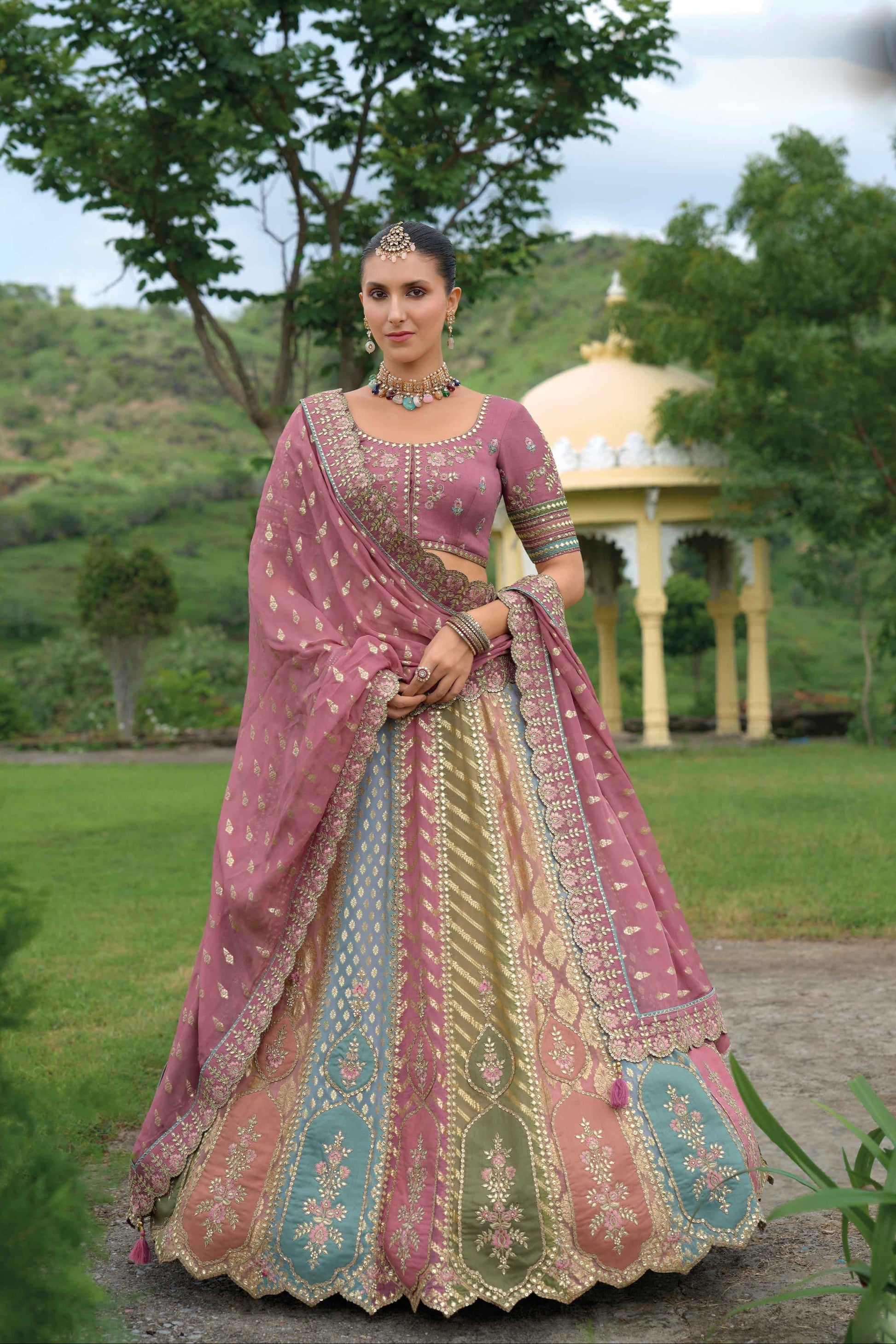 "Desi-style lehengas for every event in the USA."
