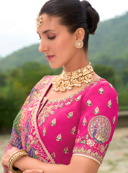 "Shop lehengas for festivals and weddings in America." 