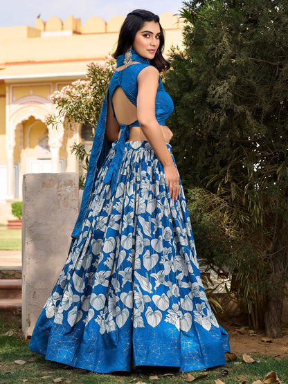 "Elegant lehengas for U.S.-based Indian celebrations."