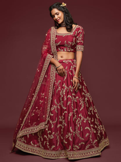 "Celebrate Indian roots in the U.S. with our lehengas."
