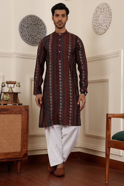 maroon kurta,plus size available,Comfort Fit,Premium Fabric,Express Delivery.
