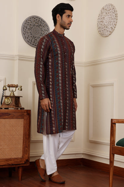 maroon kurta,plus size available,Comfort Fit,Premium Fabric,Express Delivery.