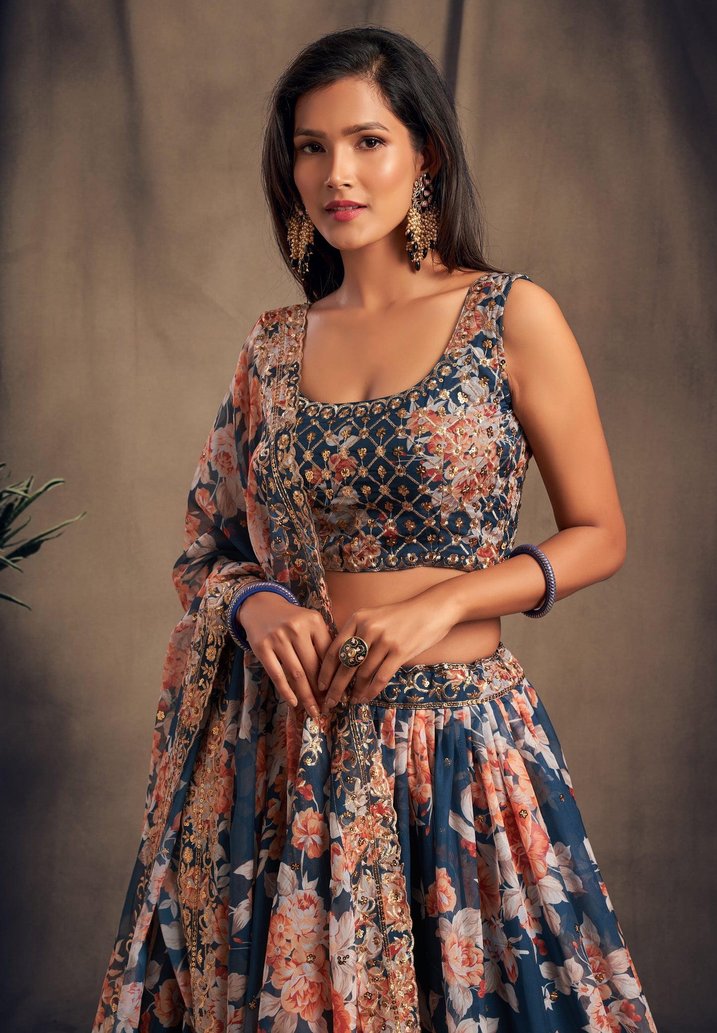 "Lehengas to light up any cultural event in the USA." 