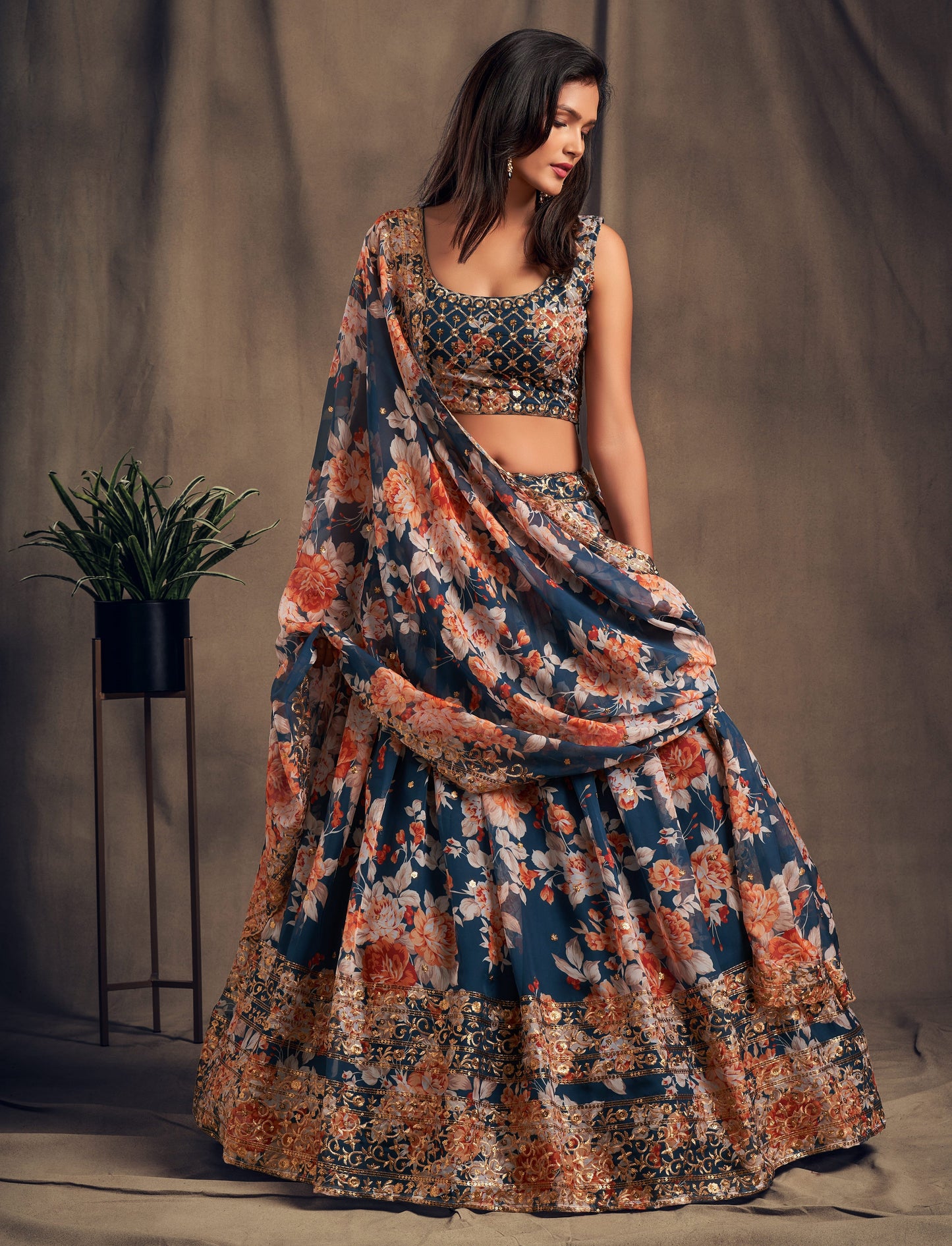 "Lehengas to light up any cultural event in the USA." 