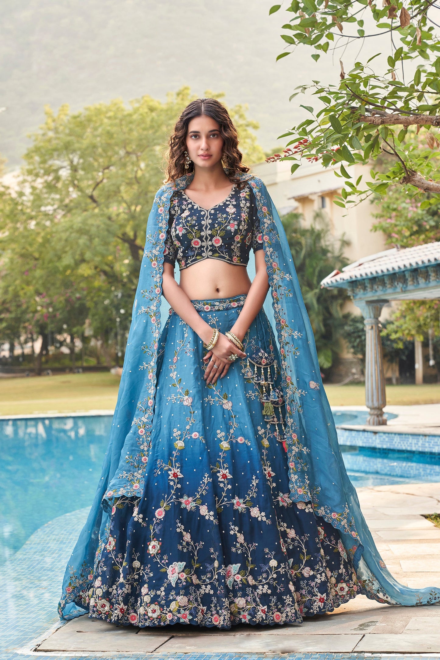 Women's Stitched Design Lehenga
