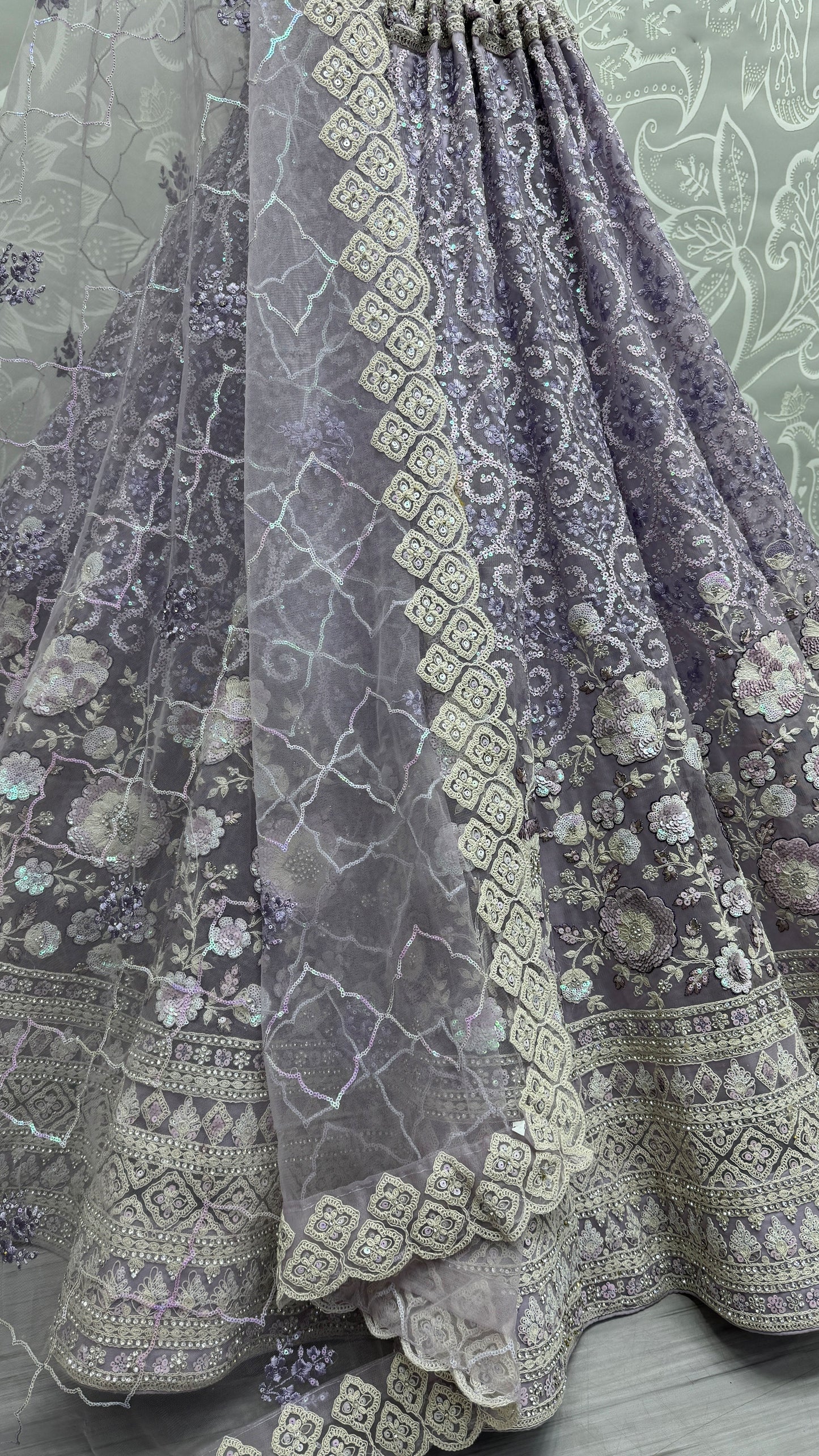 Lavender Lehenga
