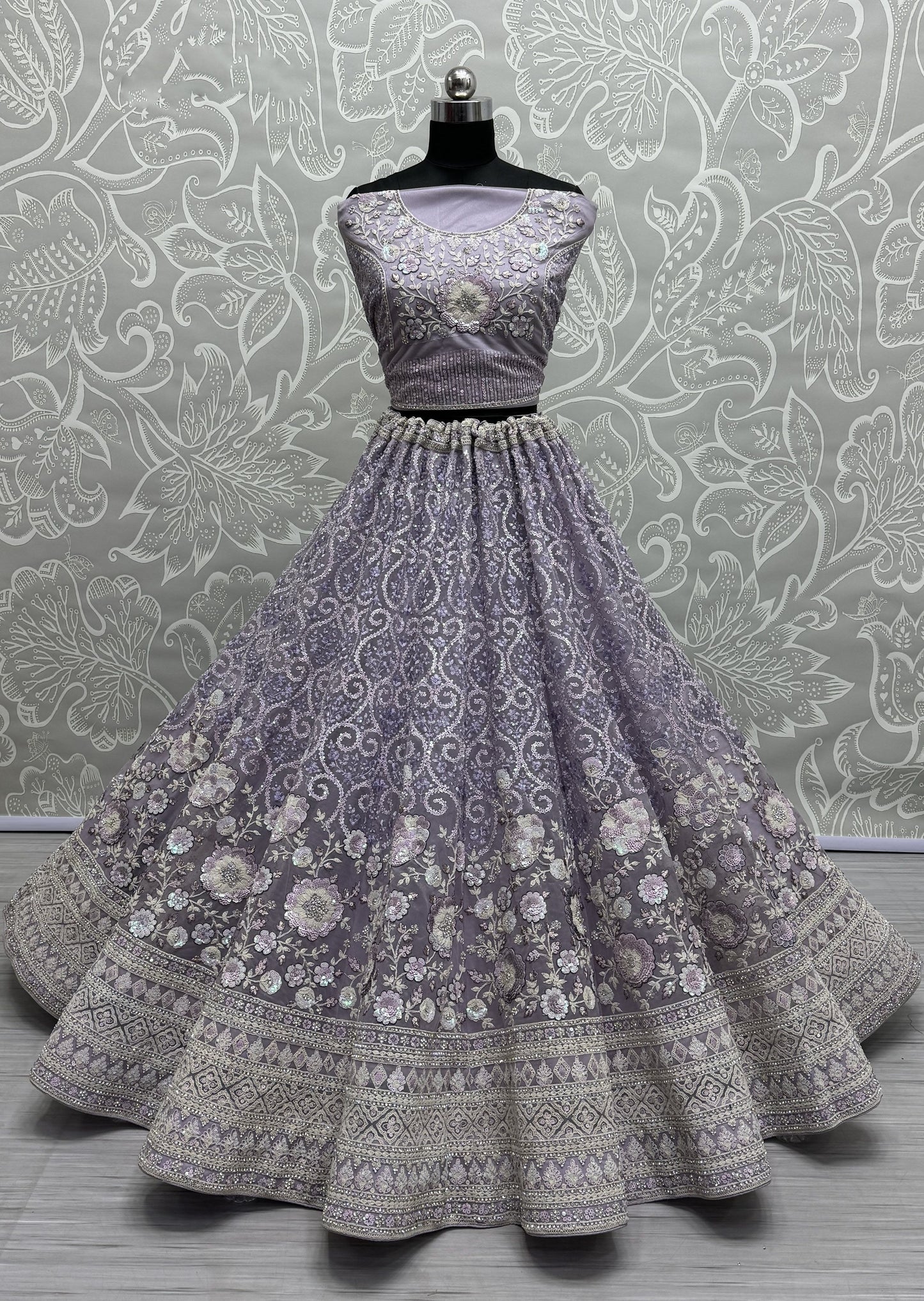 Lavender Lehenga