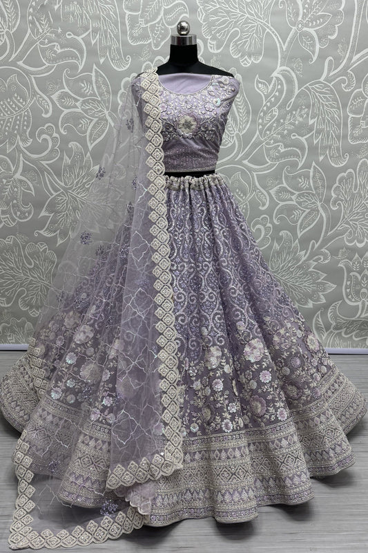 Lavender Lehenga