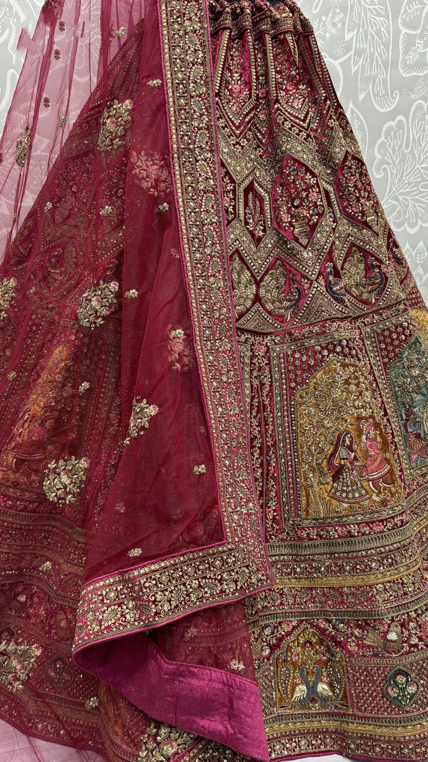 pink lehenga,plus size available,Comfort Fit,Premium Fabric,Express Delivery.