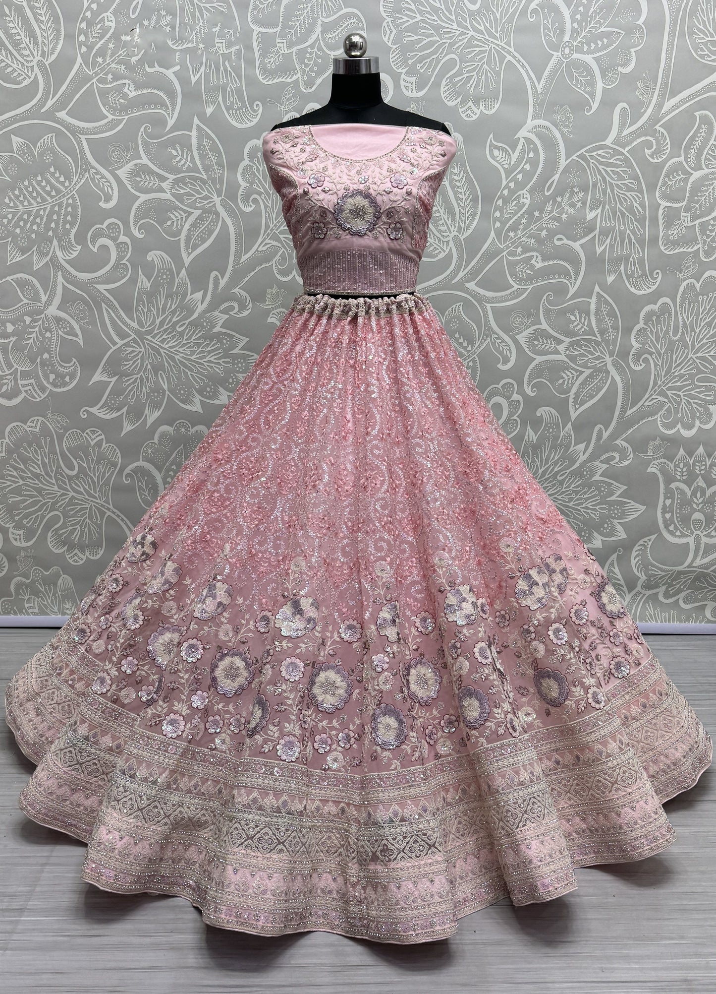 pink lehenga,plus size available,Comfort Fit,Premium Fabric,Express Delivery.
